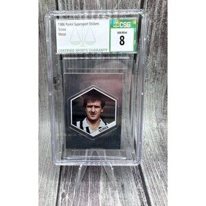1986 PANINI SUPERSPORT STICKERS METAL Gaetano Scirea CSG 8 Nm/ Mint Juventus